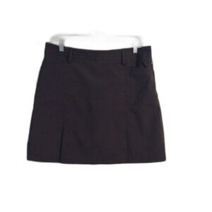 N'Vo By Lanctot VNC Womens Black Skort Sports Golf Size 10